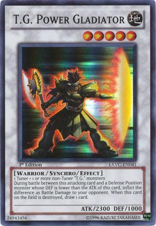 T.G. Power Gladiator [EXVC-EN041] Super Rare - Josh's Cards