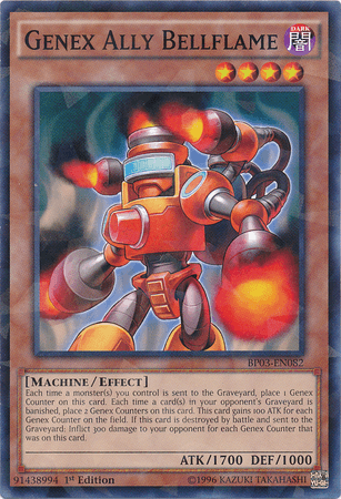 Genex Ally Bellflame [BP03-EN082] Shatterfoil Rare - Josh's Cards