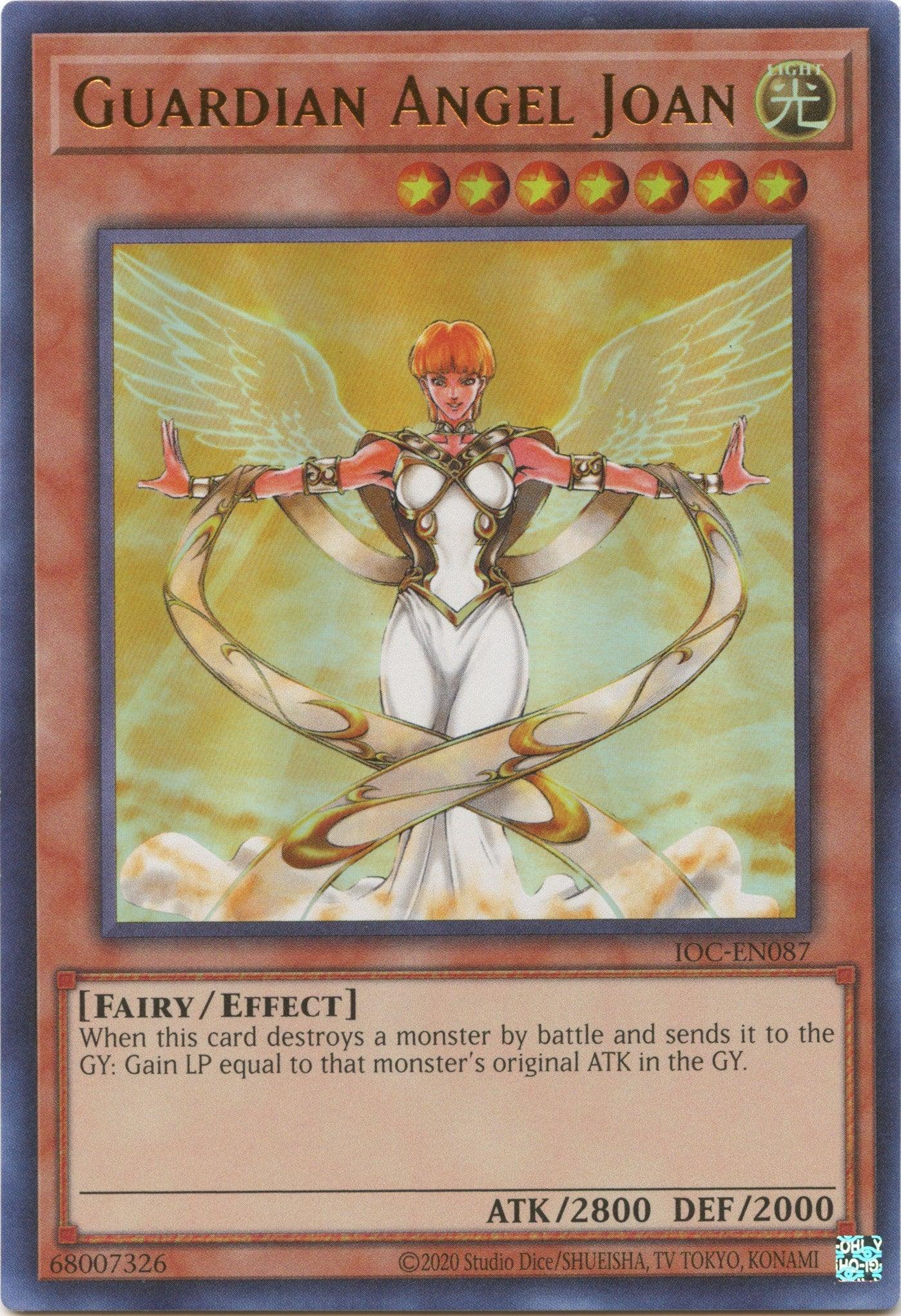 Guardian Angel Joan (25th Anniversary) [IOC-EN087] Ultra Rare - Josh's Cards