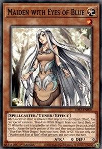 Maiden with Eyes of Blue [LDS2-EN006] Common - Josh's Cards