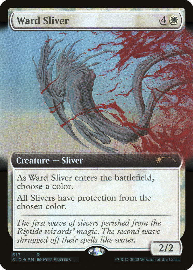 Ward Sliver (SLD-617) - Secret Lair Drop: (Extended Art) Foil