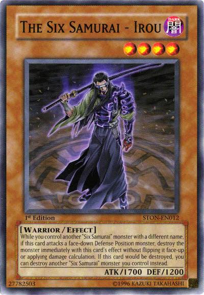 The Six Samurai - Irou [STON-EN012] Common - Josh's Cards