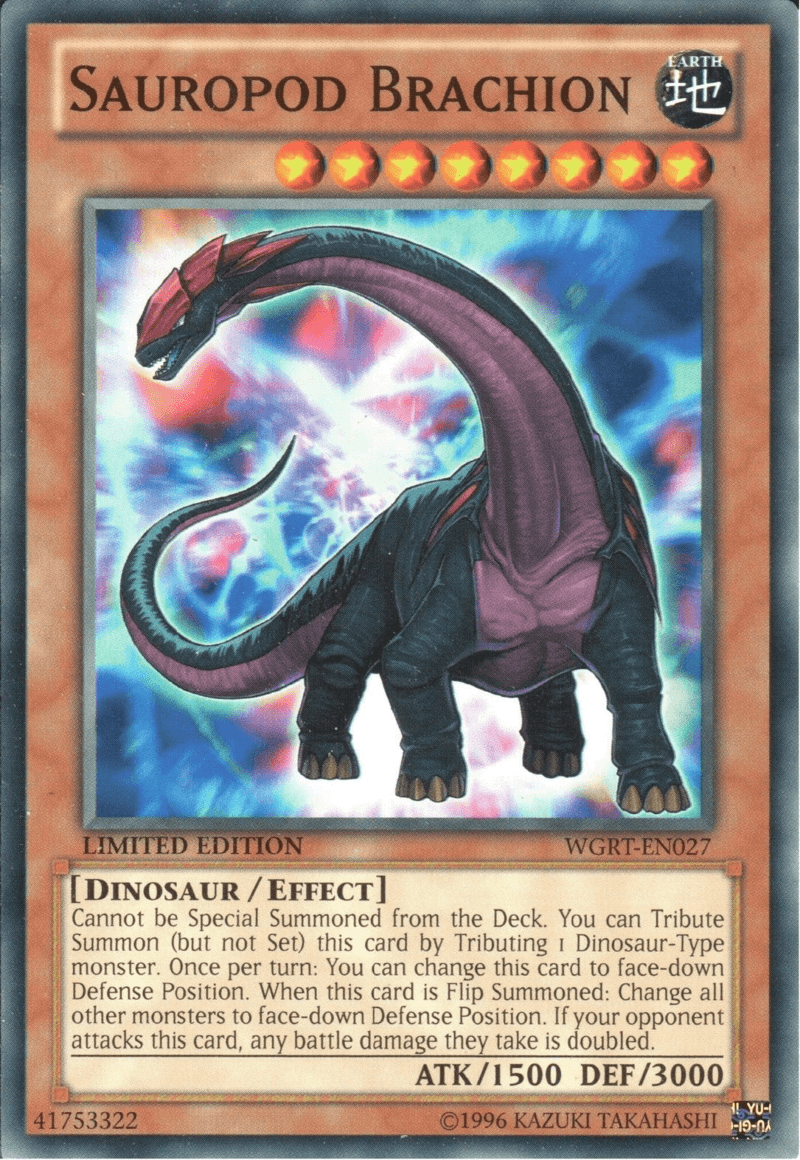 Sauropod Brachion [WGRT-EN027] Common - Josh's Cards