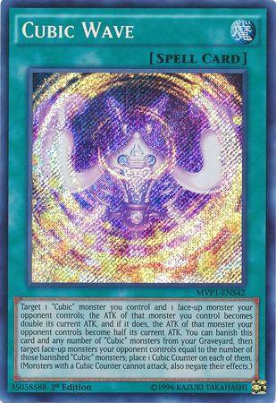 Cubic Wave [MVP1-ENS42] Secret Rare - Josh's Cards