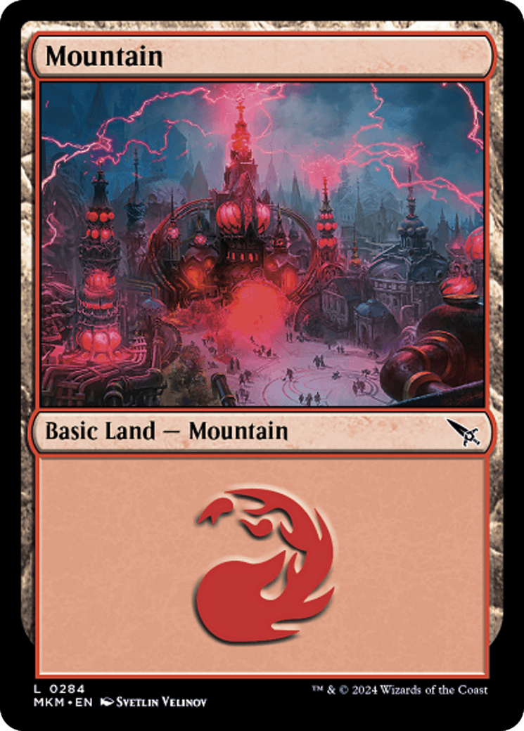 Mountain (0284) [Murders at Karlov Manor] - Josh's Cards