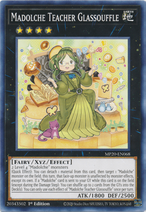 Madolche Teacher Glassouffle [MP20-EN068] Common - Josh's Cards