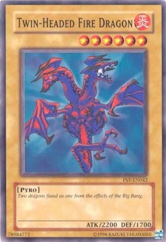 Twin-Headed Fire Dragon [PSV-EN042] Common - Josh's Cards