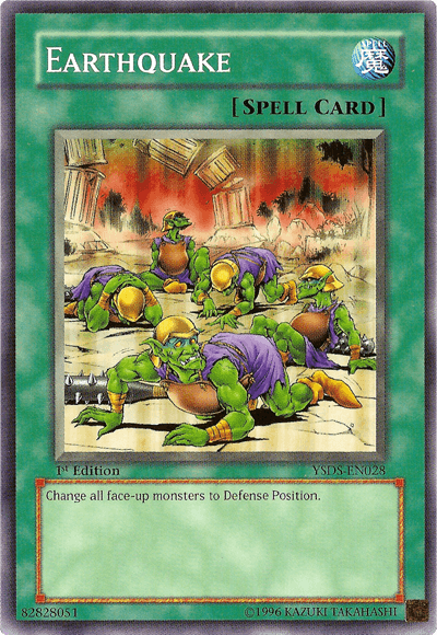 Earthquake [YSDS-EN028] Common - Josh's Cards