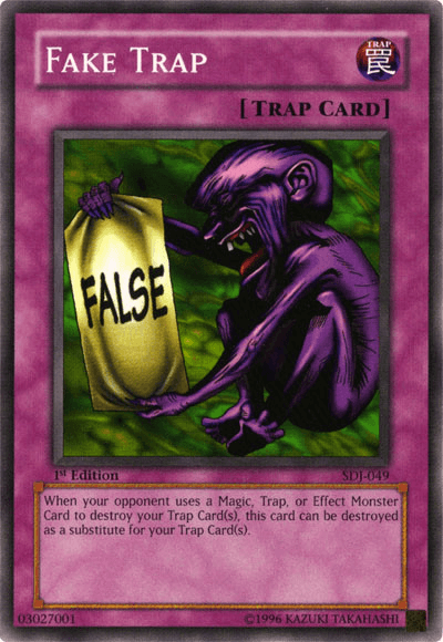 Fake Trap [SDJ-049] Common - Josh's Cards