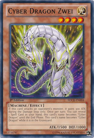 Cyber Dragon Zwei [SDCR-EN004] Common - Josh's Cards