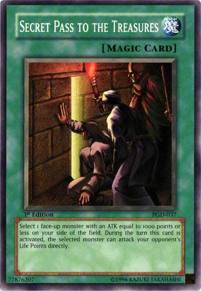 Secret Pass to the Treasures [PGD-037] Common - Josh's Cards