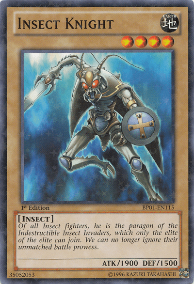 Insect Knight [BP01-EN115] Starfoil Rare - Josh's Cards
