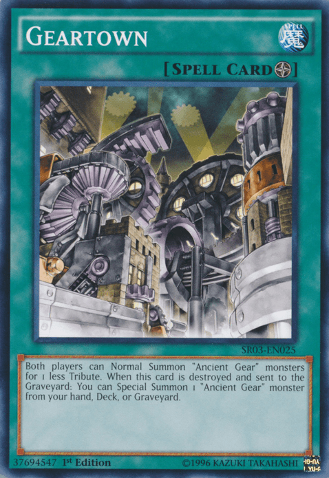 Geartown [SR03-EN025] Common - Josh's Cards