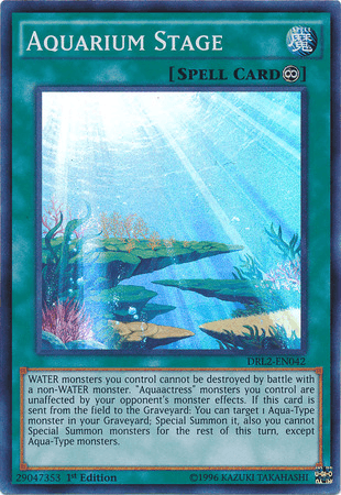 Aquarium Stage [DRL2-EN042] Super Rare - Josh's Cards
