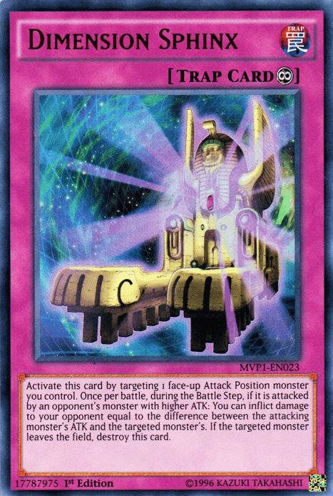 Dimension Sphinx [MVP1-EN023] Ultra Rare - Josh's Cards