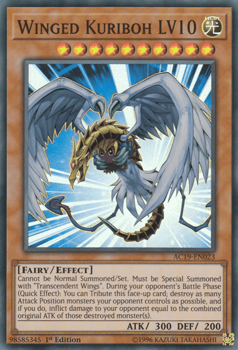 Winged Kuriboh LV10 [AC19-EN023] Super Rare - Josh's Cards
