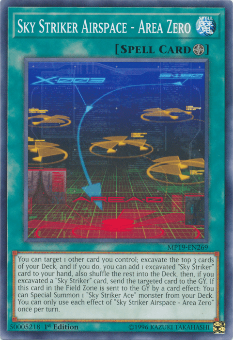 Sky Striker Airspace - Area Zero [MP19-EN269] Common - Josh's Cards