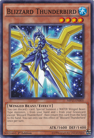 Blizzard Thunderbird [MP15-EN005] Common - Josh's Cards