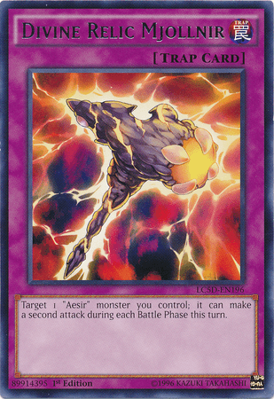 Divine Relic Mjollnir [LC5D-EN196] Rare - Josh's Cards
