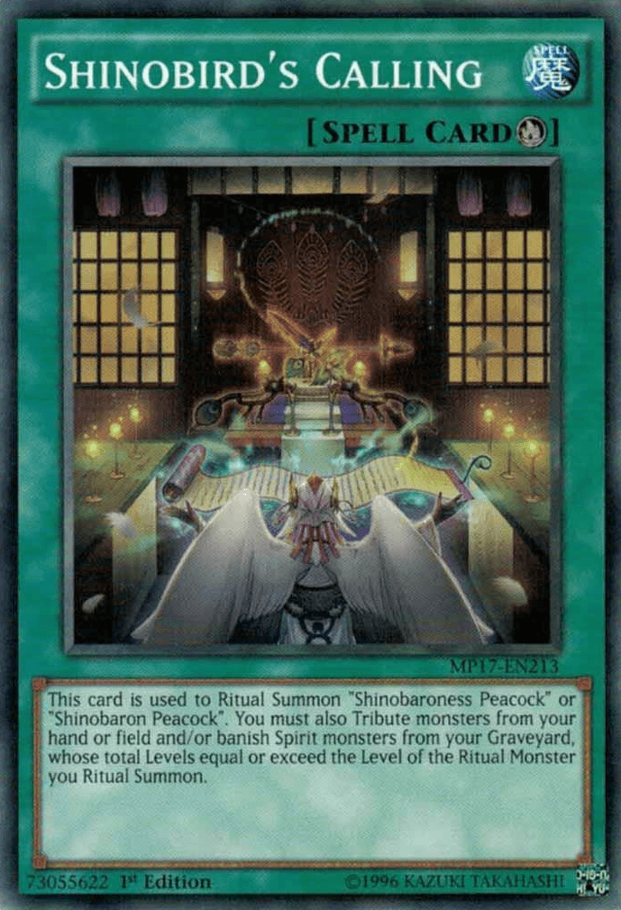 Shinobird's Calling [MP17-EN213] Common - Josh's Cards