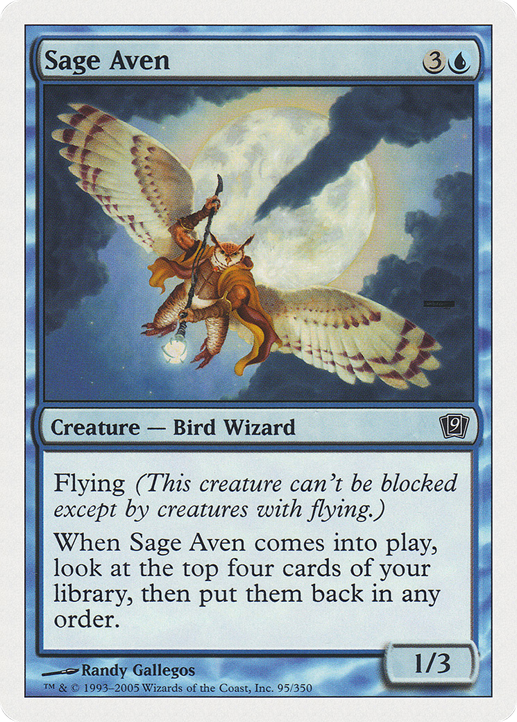 Sage Aven [Ninth Edition] Foil