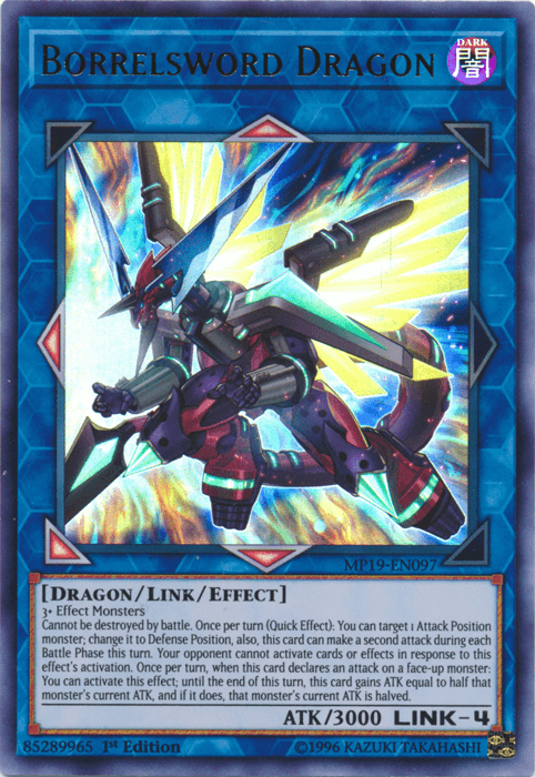 Borrelsword Dragon [MP19-EN097] Ultra Rare - Josh's Cards