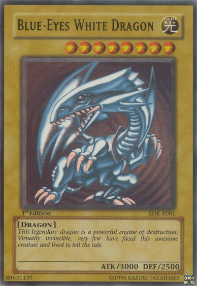 Blue-Eyes White Dragon [SDK-E001] Ultra Rare - Josh's Cards