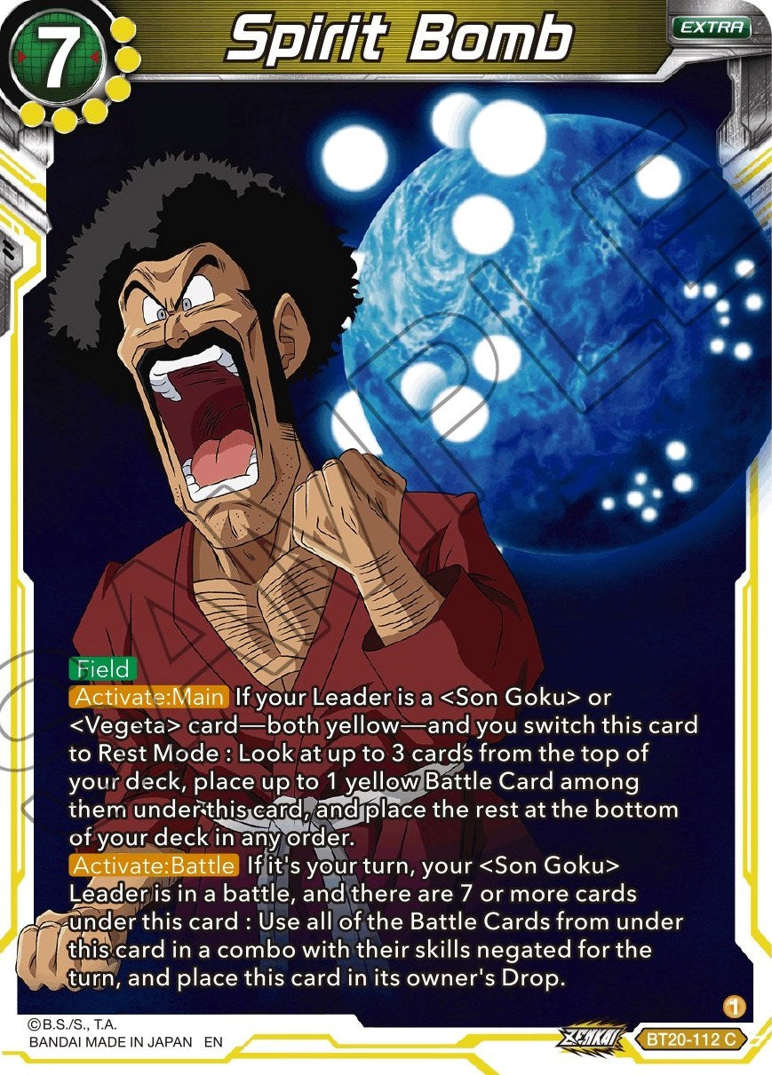 Spirit Bomb (BT20-112) [Power Absorbed] Parallel Foil
