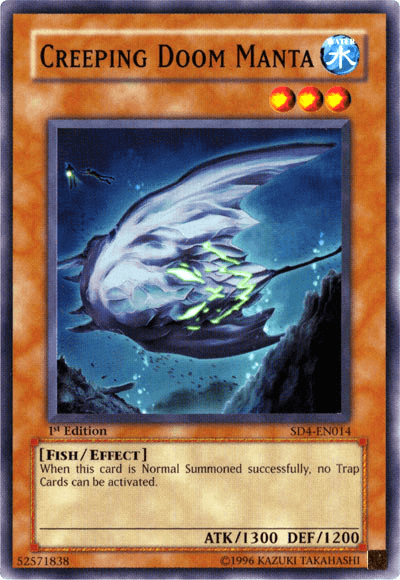 Creeping Doom Manta [SD4-EN014] Common - Josh's Cards