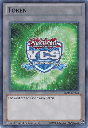 Yu-Gi-Oh Championship Series Token (Green) [TKN4-EN003] Super Rare - Josh's Cards