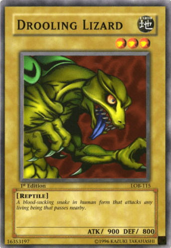 Drooling Lizard [LOB-115] Common - Josh's Cards
