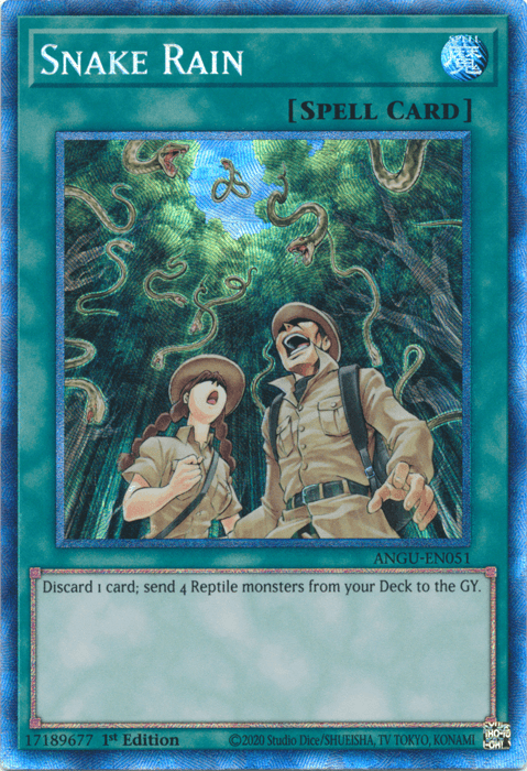 Snake Rain (Collector's Rare) [ANGU-EN051] Collector's Rare - Josh's Cards