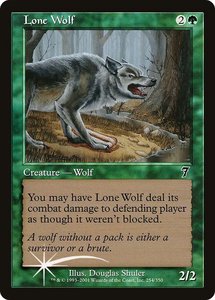 Lone Wolf [Seventh Edition] Foil