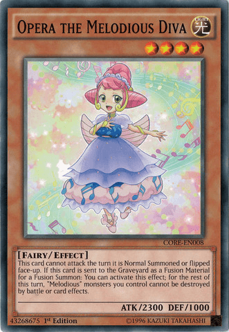 Opera the Melodious Diva [CORE-EN008] Common - Josh's Cards