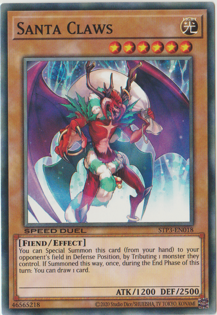 Santa Claws [STP3-EN018] Common - Josh's Cards