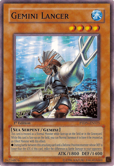 Gemini Lancer [PTDN-EN025] Common - Josh's Cards
