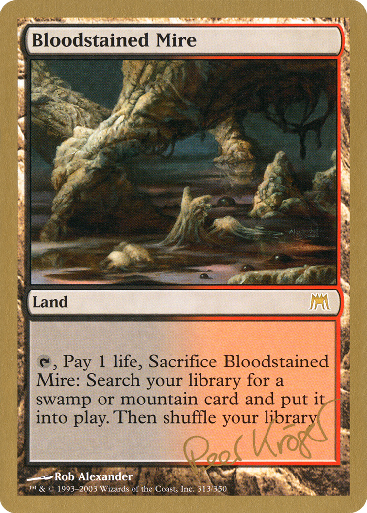 Bloodstained Mire (WCD-) - World Championship Decks 2003