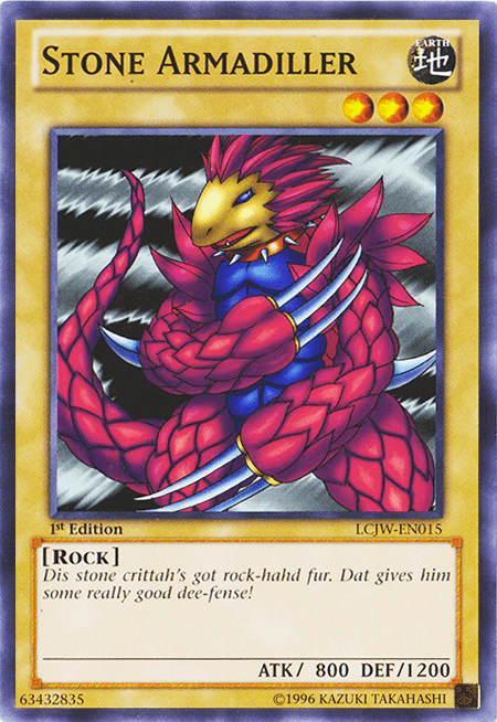 Stone Armadiller [LCJW-EN015] Common - Josh's Cards