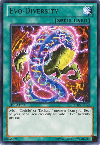 Evo-Diversity [GAOV-EN058] Rare - Josh's Cards