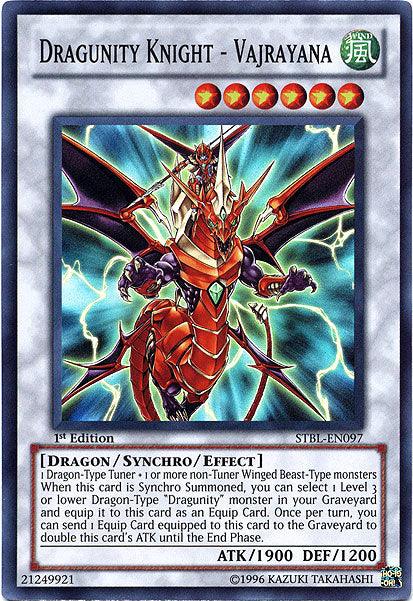 Dragunity Knight - Vajrayana [STBL-EN097] Super Rare - Josh's Cards