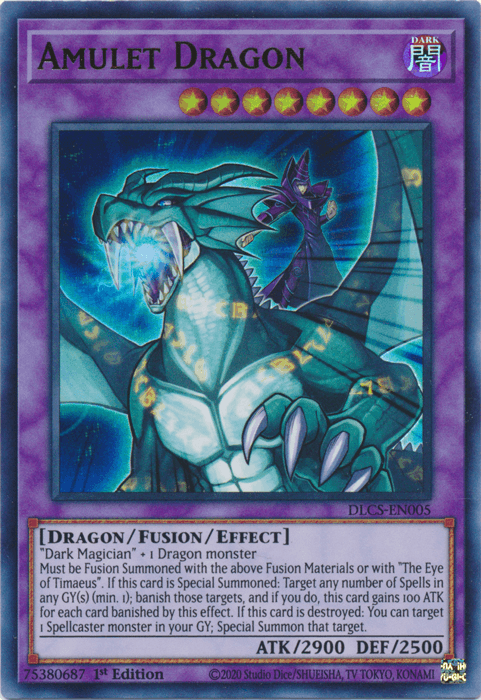 Amulet Dragon [DLCS-EN005] Ultra Rare - Josh's Cards