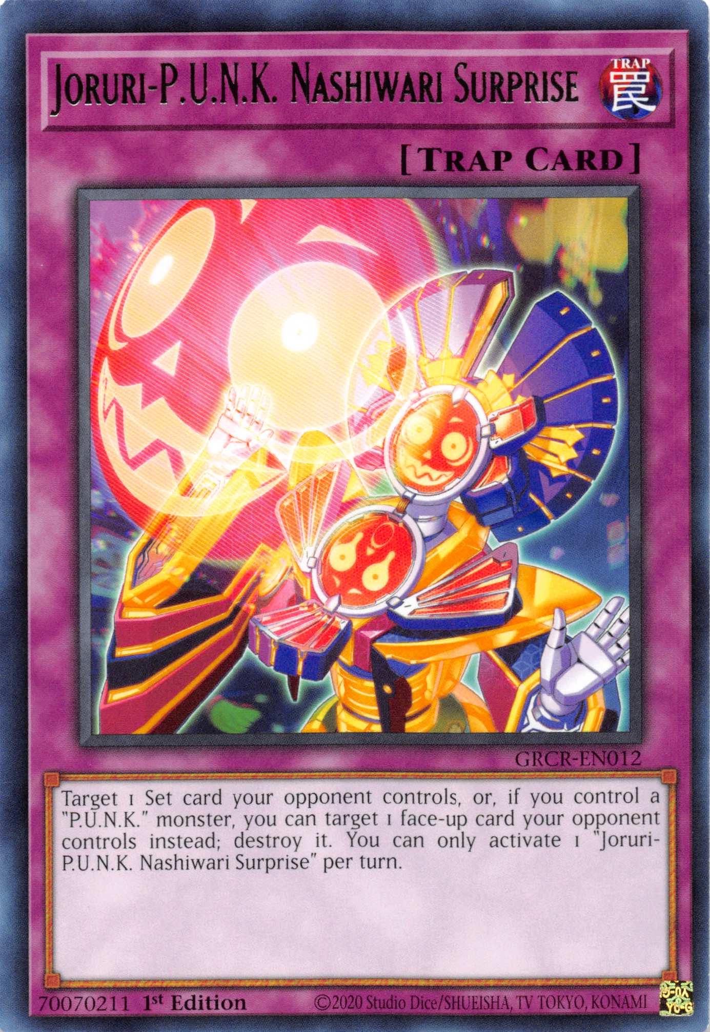 Joruri-P.U.N.K. Nashiwari Surprise [GRCR-EN012] Rare - Josh's Cards