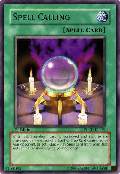 Spell Calling [POTD-EN039] Rare - Josh's Cards