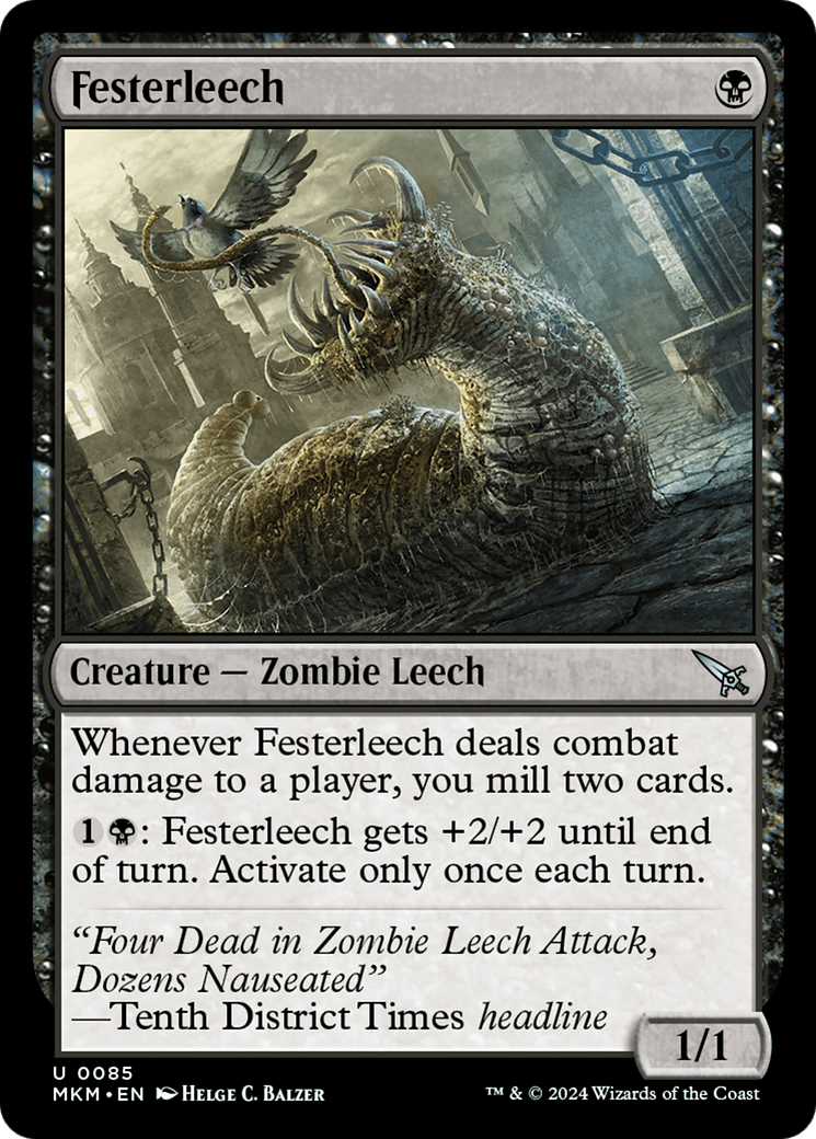 Festerleech [Murders at Karlov Manor] - Josh's Cards