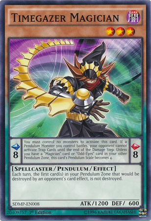 Timegazer Magician [SDMP-EN008] Common - Josh's Cards