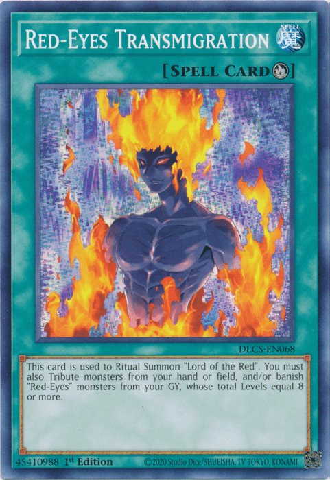 Red-Eyes Transmigration [DLCS-EN068] Common - Josh's Cards