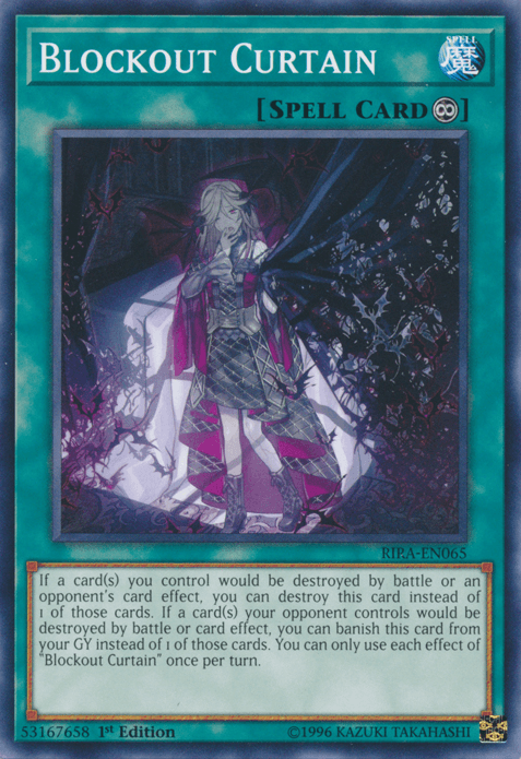Blockout Curtain [RIRA-EN065] Common - Josh's Cards