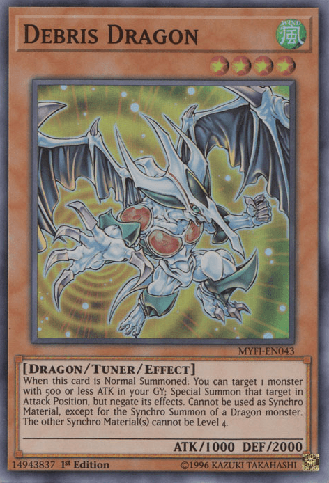 Debris Dragon [MYFI-EN043] Super Rare - Josh's Cards