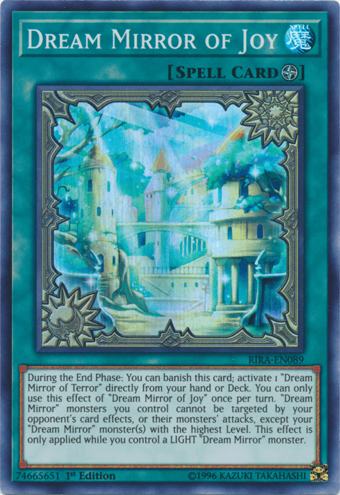 Dream Mirror of Joy [RIRA-EN089] Super Rare - Josh's Cards