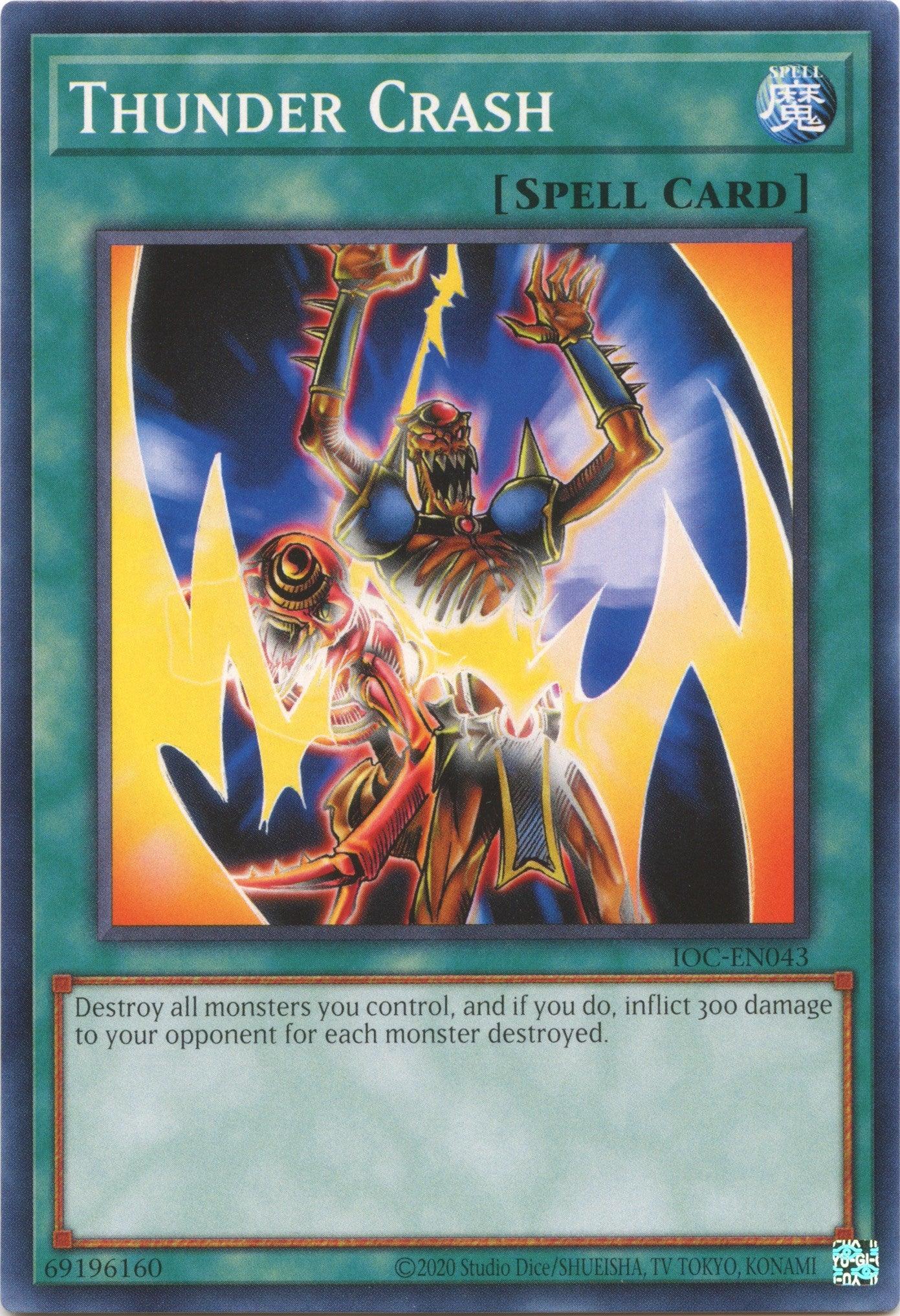 Thunder Crash (25th Anniversary) [IOC-EN043] Common - Josh's Cards
